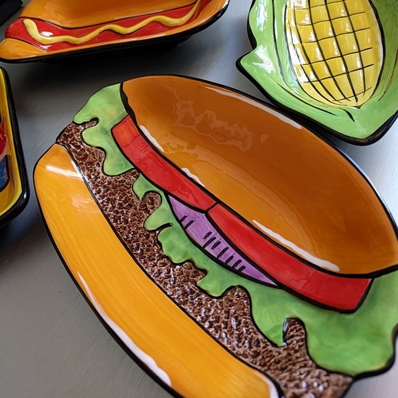 Clay Art 'Grill Time' fun plates - Picture 2 of 6